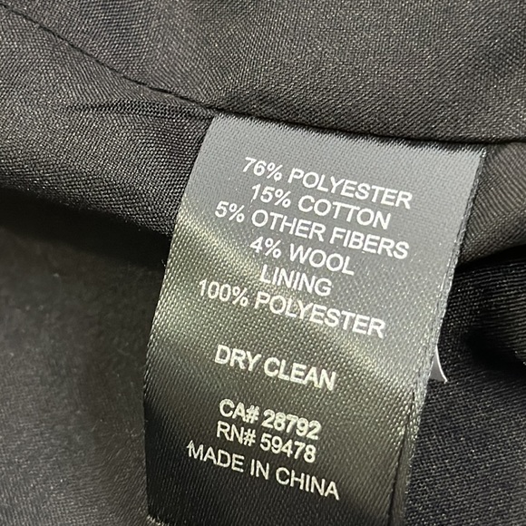 Rachel Zoe black and sliver tweed jacket size small - Picture 12 of 12